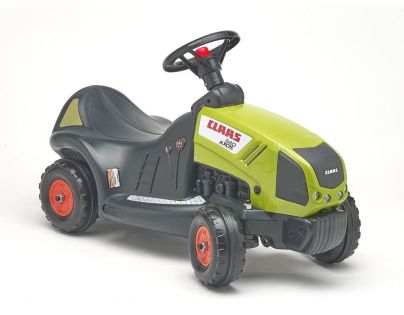 Falk Odstrkovadlo traktor Claas Axos 340 s volantem zelený