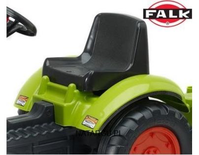 Falk Traktor Claas Arion 410 s valníkem zelený