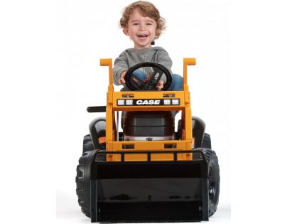 Falk Traktor šlapací Case s přední i zadní lžící