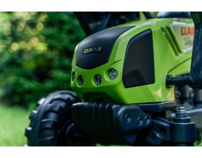 Falk Traktor šlapací Claas Arion 430 s valníkem a přední lžící