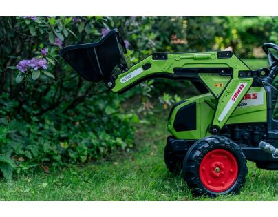 Falk Traktor šlapací Claas Arion 430 s valníkem a přední lžící
