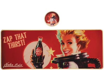 Fanatik Fallout Nuka-Cola Set herní podložka, podtácek