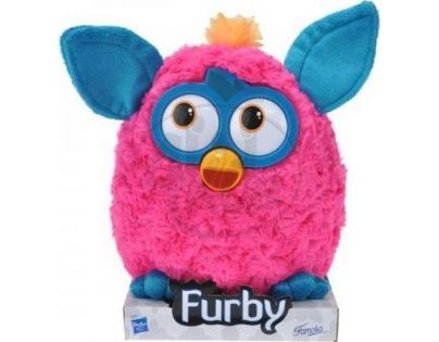 Famosa Furby plyšový 20 cm růžovo-tyrkysový