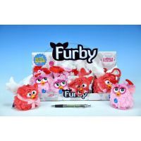 Famosa Furby přívěšek plyš růžový 8 cm se zvukem 2