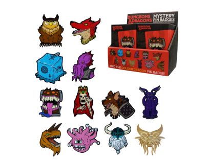 Fanatik Dungeons & Dragons Pin Mystery 50. výročí