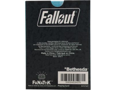 Fanatik Fallout Hrací karty