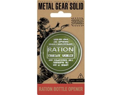 Fanatik Metal Gear Solid Ration otvírák