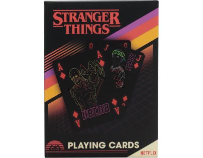 Fanatik Stranger Things Hrací karty