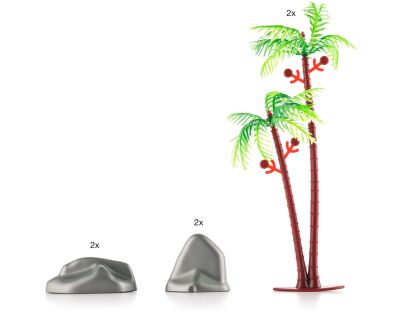 FAUNICA Dinosauří hlava s figurkami DINO