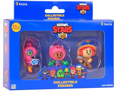 Figurky Brawl Stars 3 pack série 1 - Poškozený obal