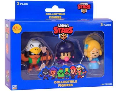 Figurky Brawl Stars 3 pack série 1 - Poškozený obal