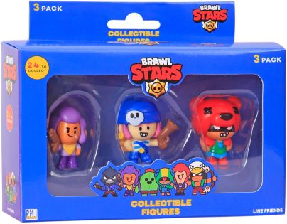 Figurky Brawl Stars 3 pack série 1 - Poškozený obal