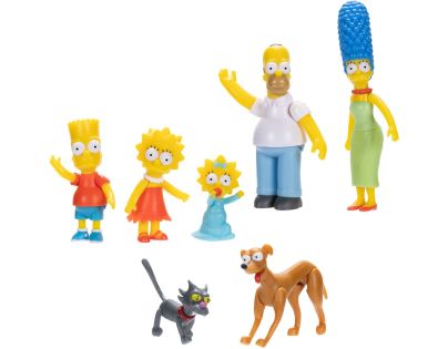 Alltoys Figurky The Simpsons 12 cm 7 ks