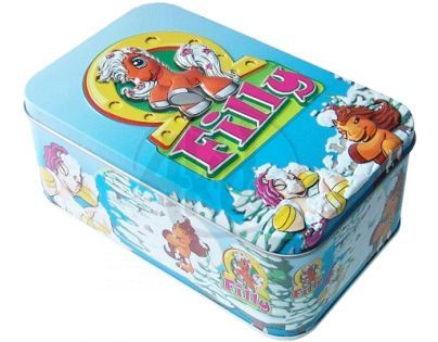 Filly kovová krabička hra