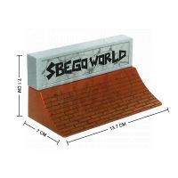 Fingerboard s rampou - skateboard 2