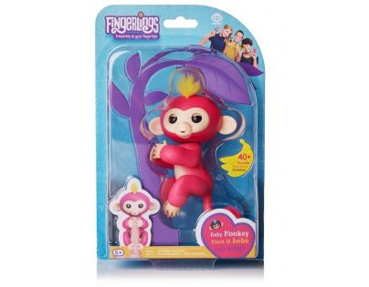 Fingerlings Opička Bella růžová
