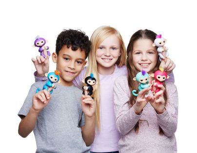 Fingerlings Opička Mia fialová