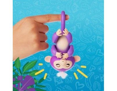 Fingerlings Opička Mia fialová