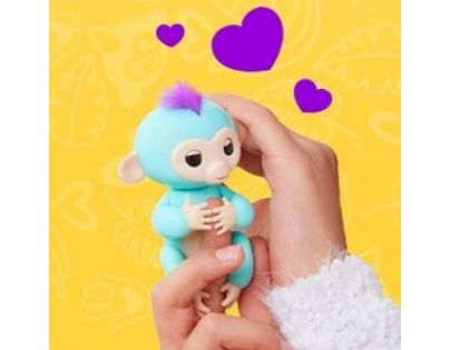 Fingerlings Opička Mia fialová