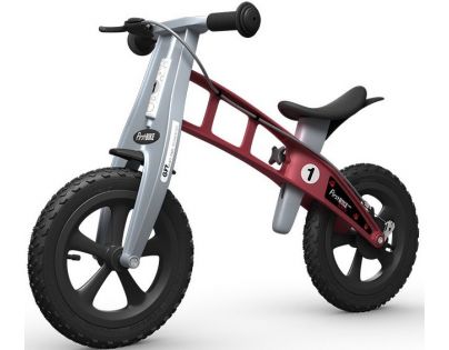 First Bike Odrážedlo Cross červené