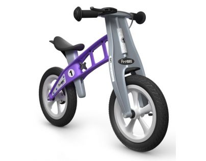First Bike Odrážedlo Street violet s brzdou