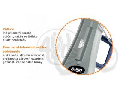 First BIKE Odrážedlo Street blue