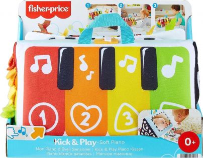 Fisher Price MĚKKÉ PIANO SE ZRCÁTKEM