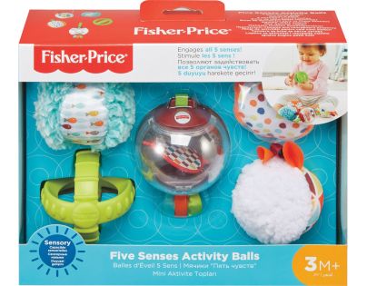 Mattel Fischer Price míčky pro všechny smysly