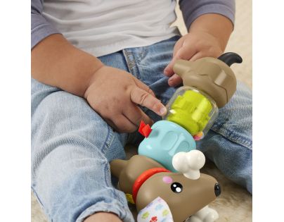 Fisher Price Chrastící a klapající jezevčík