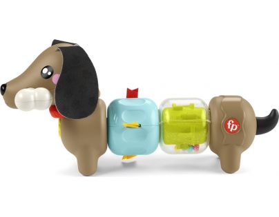 Fisher Price Chrastící a klapající jezevčík