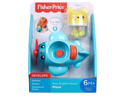 Fisher Price Chhrastící vozítka Modré letadélko