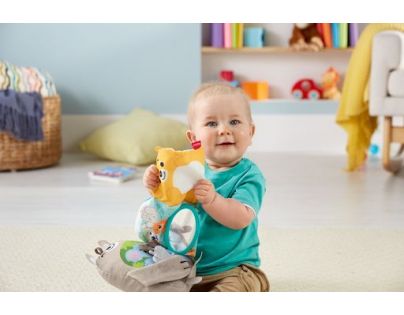 Fisher Price hebká senzorická knížka