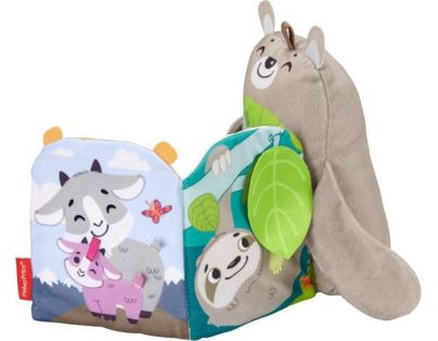 Fisher Price hebká senzorická knížka
