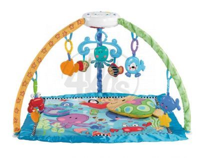 Fisher Price W9901 - hrací dečka s kolotočem