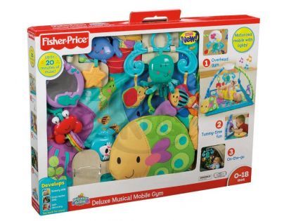 Fisher Price W9901 - hrací dečka s kolotočem
