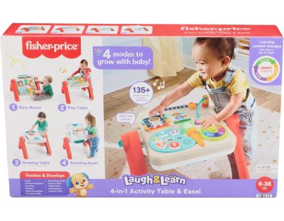 Fisher Price Hrací stoleček a stojan 4 v 1