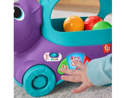 Fisher Price Hrající Dino s vyskakujícími míčky