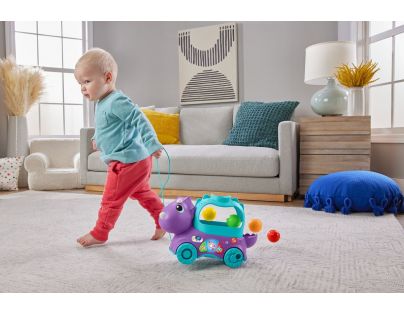 Fisher Price Hrající Dino s vyskakujícími míčky