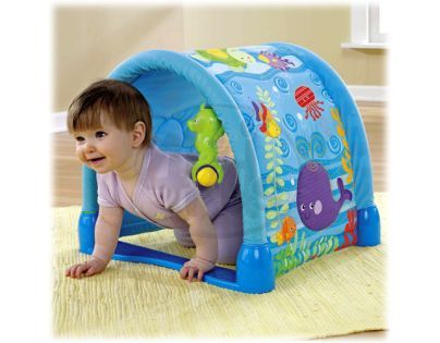 Fisher Price - Hrazdička s dečkou na kopání a lezení (P5331)