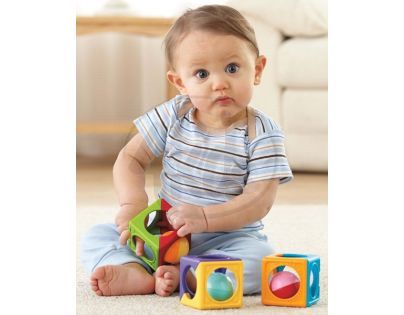 Fisher Price   Y6977 - Hudební skládací kostky
