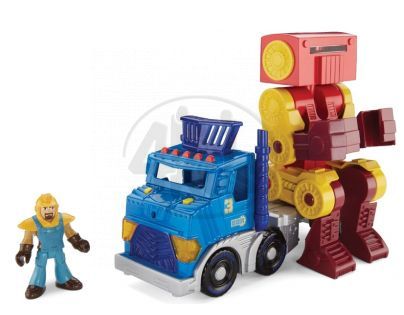 FISHER PRICE BDY44 Imaginext Dobrodružné město - Luxusní velký tahač