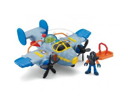 FISHER PRICE X5248 Imaginext Sky racers velké letadlo