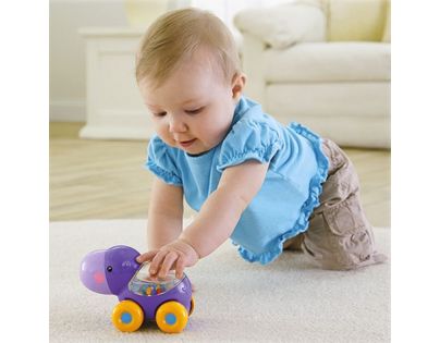Fisher Price Jezdící zvířátko s kuličkami - Hroch