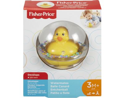 Fisher Price Kachnička v kouli žlutá