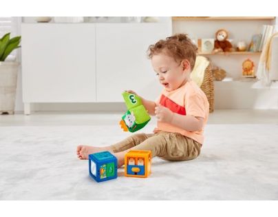 Fisher Price kostky pro rozvoj smyslů