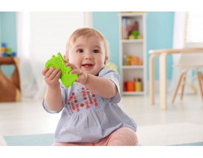 Fisher Price kousátko krokodýl zelený