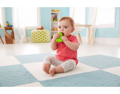 Fisher Price kousátko krokodýl zelený