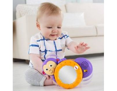 Fisher Price Kutálející se opička se zvuky