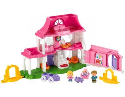 Fisher Price Y9359 Little People Domek s veselými zvuky