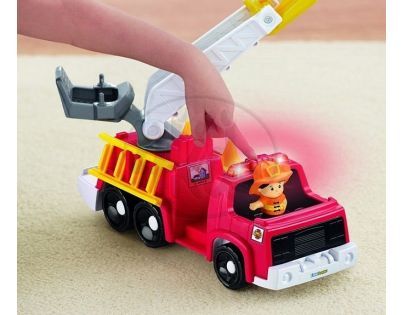 Fisher Price Little People Hasičské auto